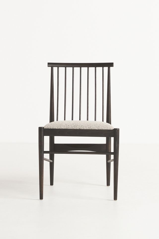 Bouclé Dining Chair #1