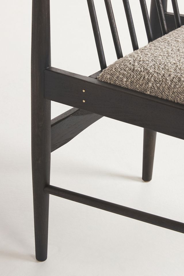 Bouclé Dining Chair #5