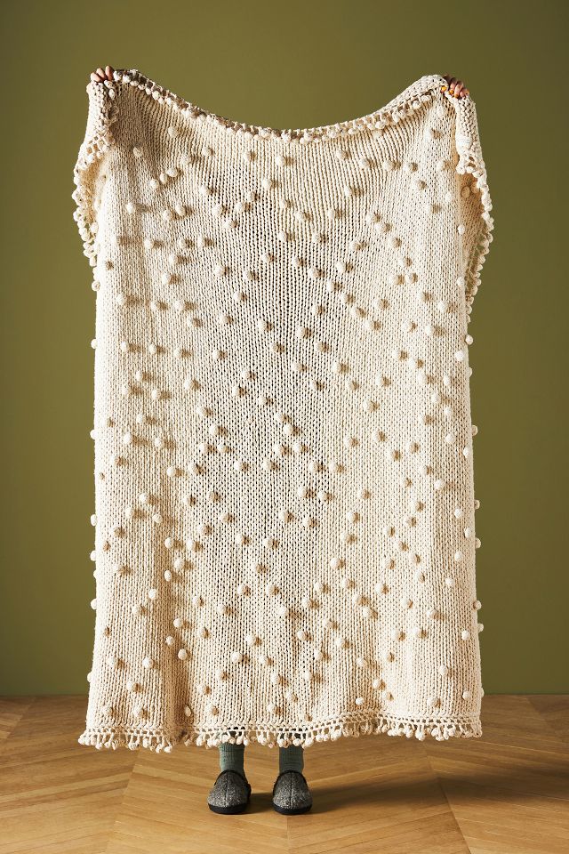 Amber Lewis for Anthropologie Knit Throw Blanket