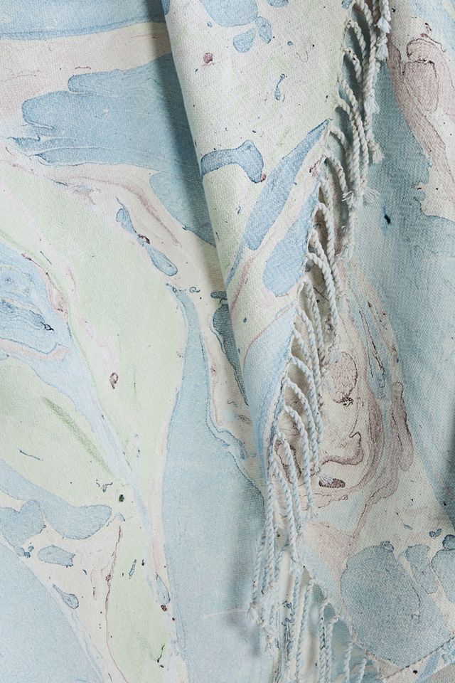 Marbled Zooey Throw Blanket #2