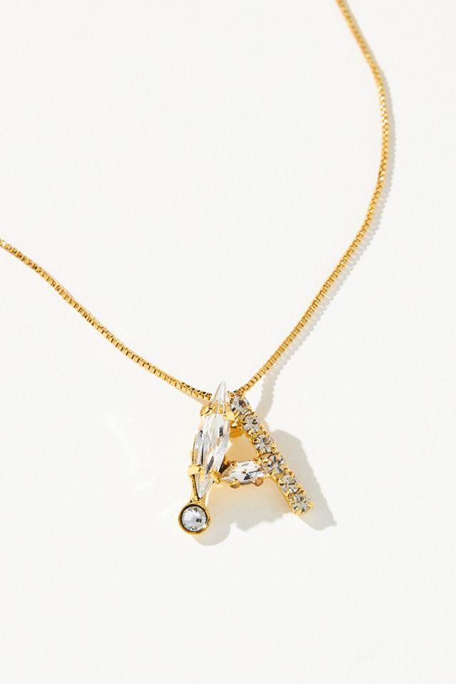 Sorrelli Monogram Crystal Necklace #3