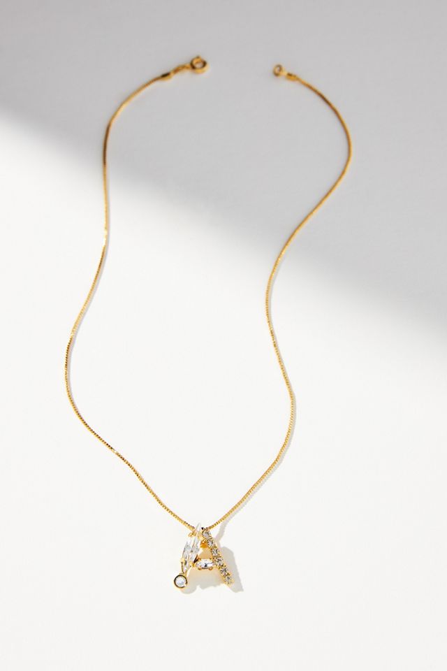 Sorrelli Monogram Crystal Necklace #2
