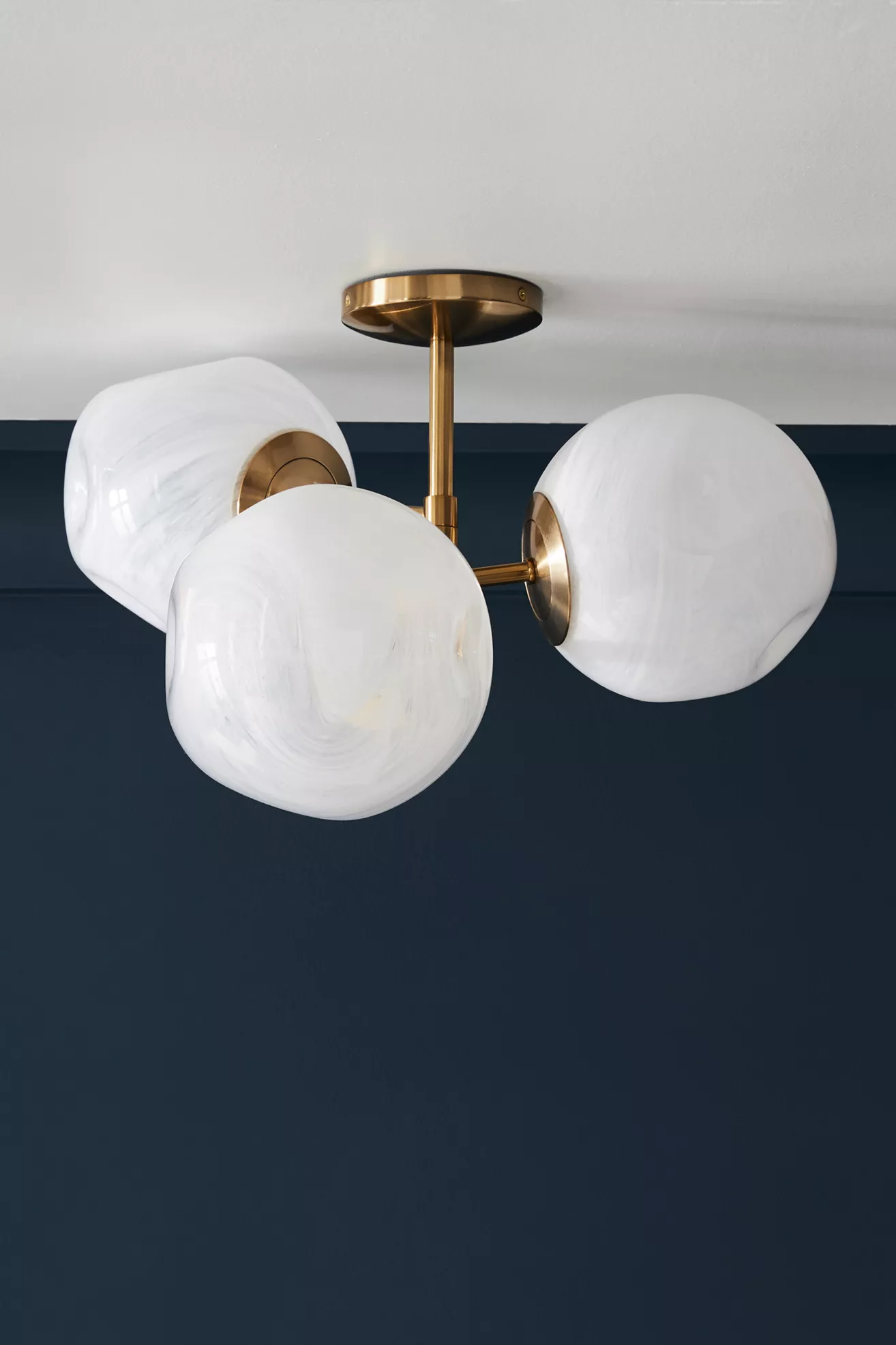 Cloud Organic Glass Flush Mount - thumbnail 6