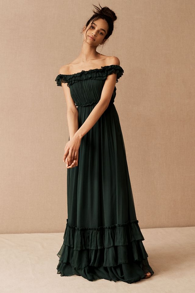 Bhldn 2024 emerald dress