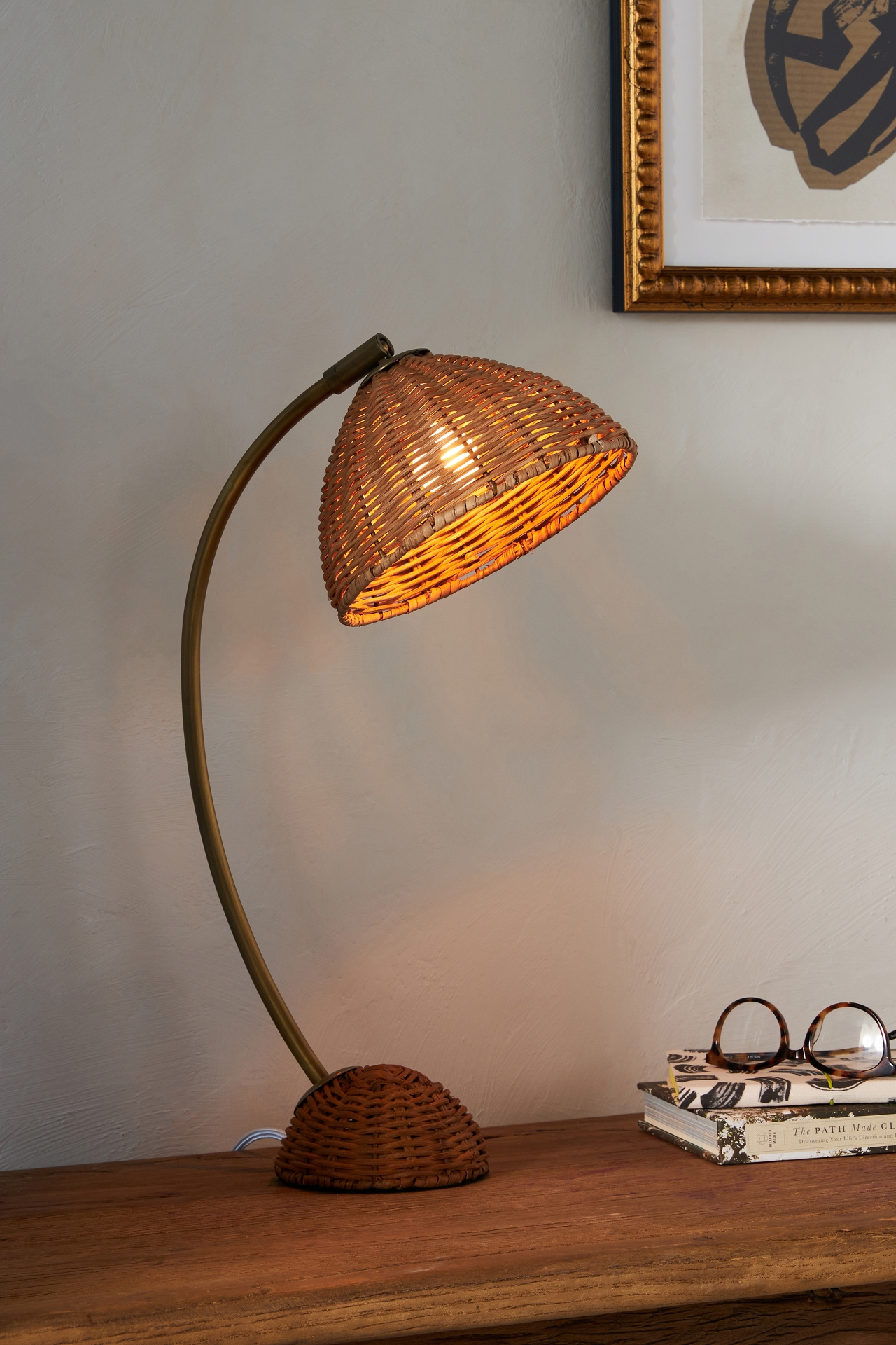 Liz Rattan Task Lamp