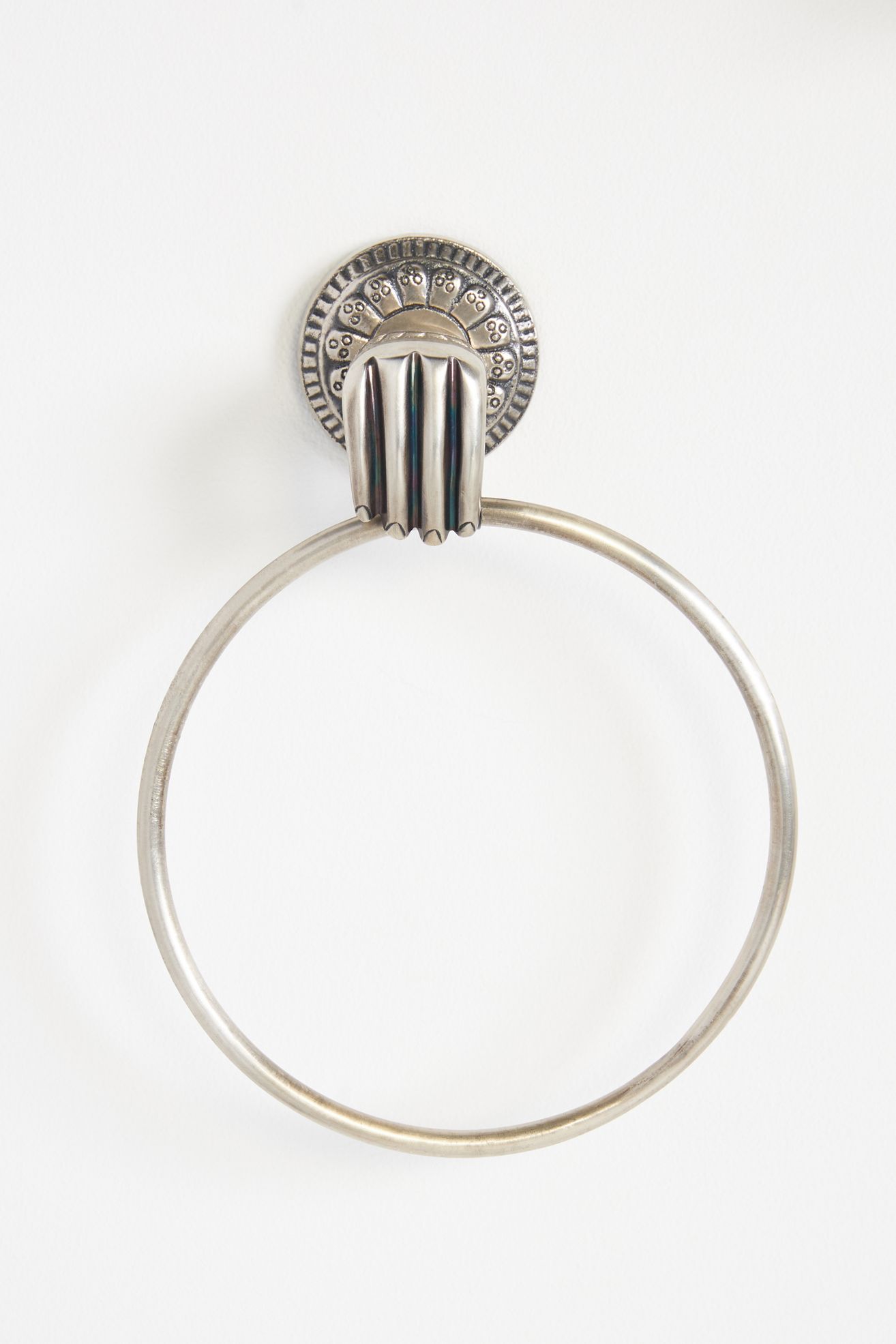 Nellie Towel Ring - Silver, Standard, One Size