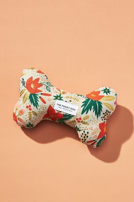 The Foggy Dog Squeaky Bone Dog Toy