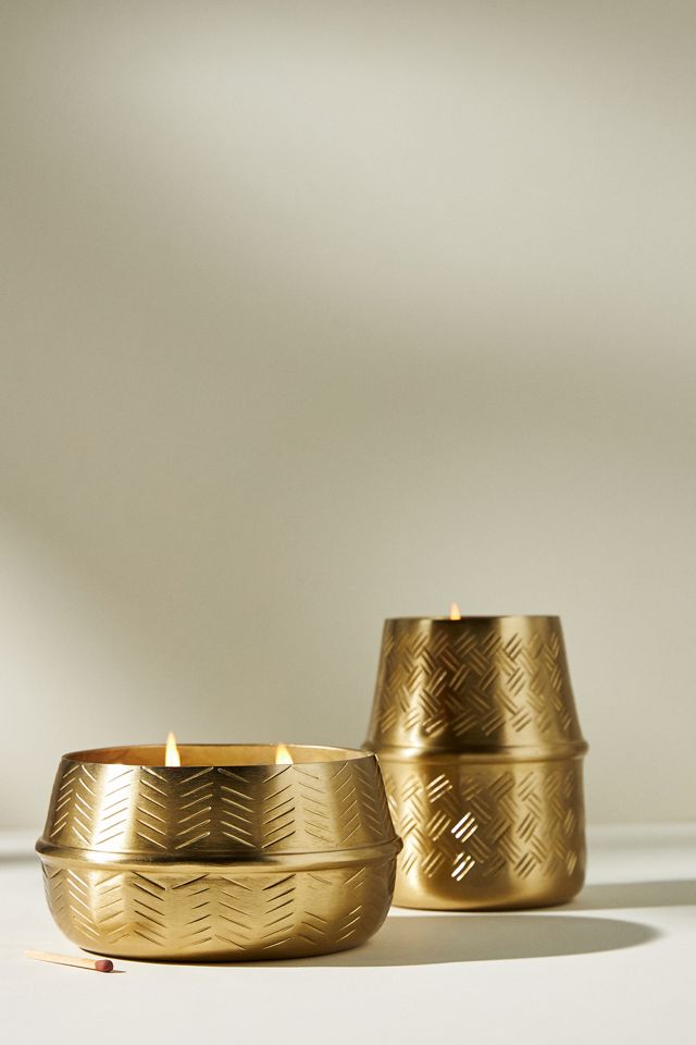 Artisan Weave Candle #1