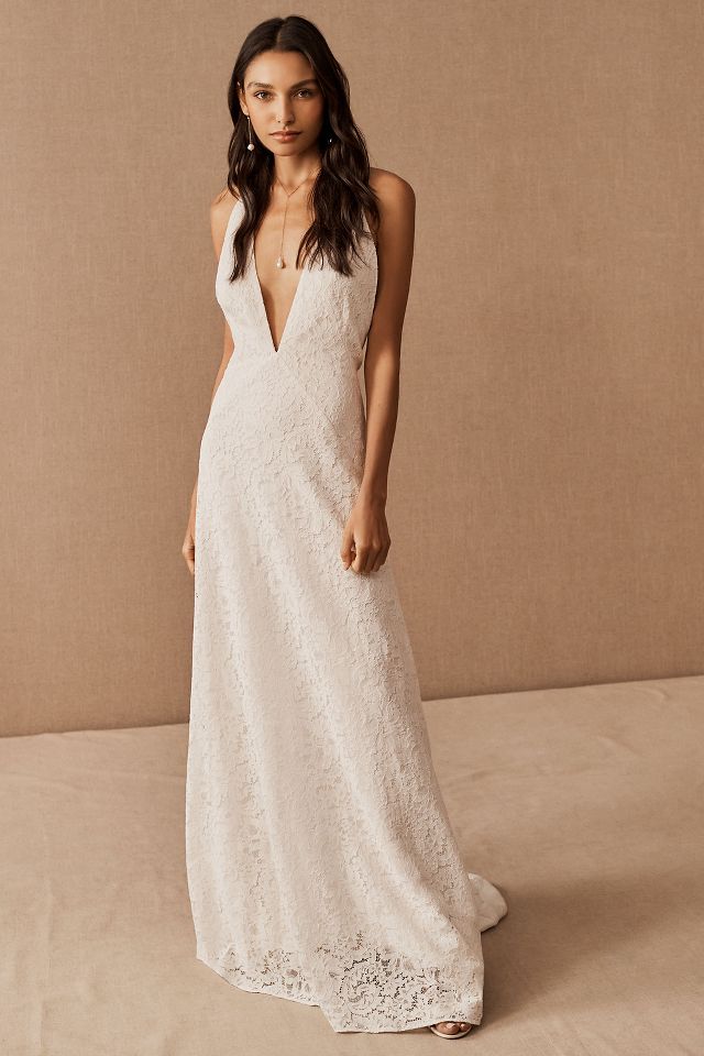 Michael lo shop sordo wedding dress