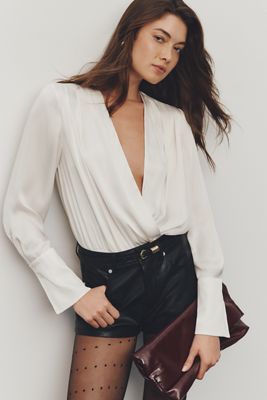 Favorite Daughter The Date Blouse Bodysuit