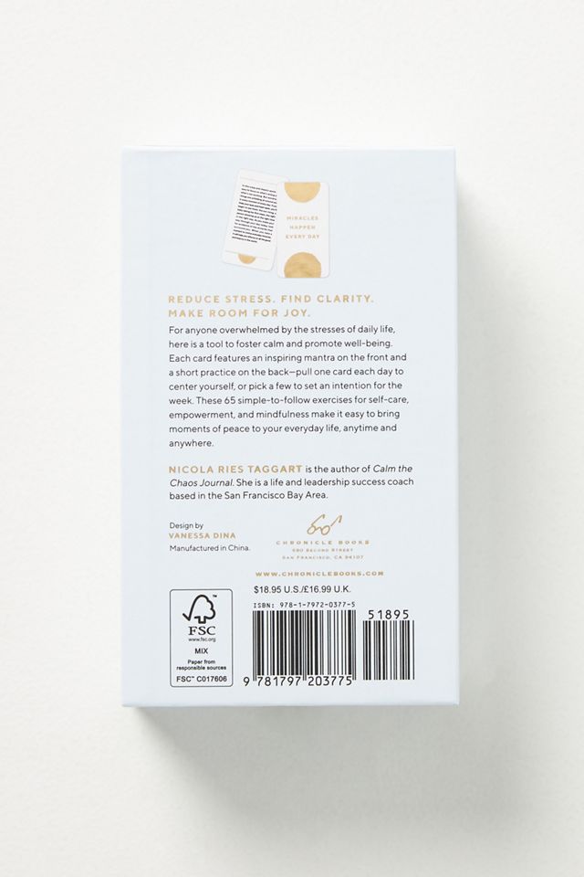 Calm The Chaos Card Set #1