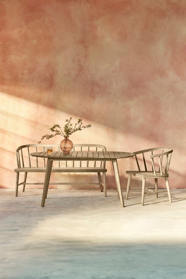Terrace Teak Dining Bench #5