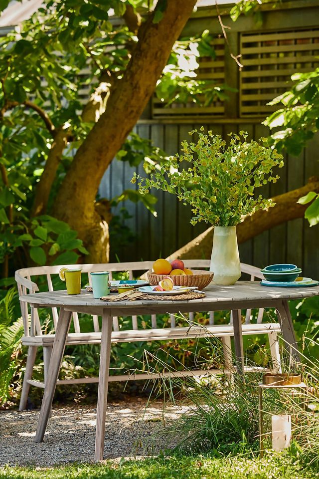 Terrace Teak Dining Bench #1