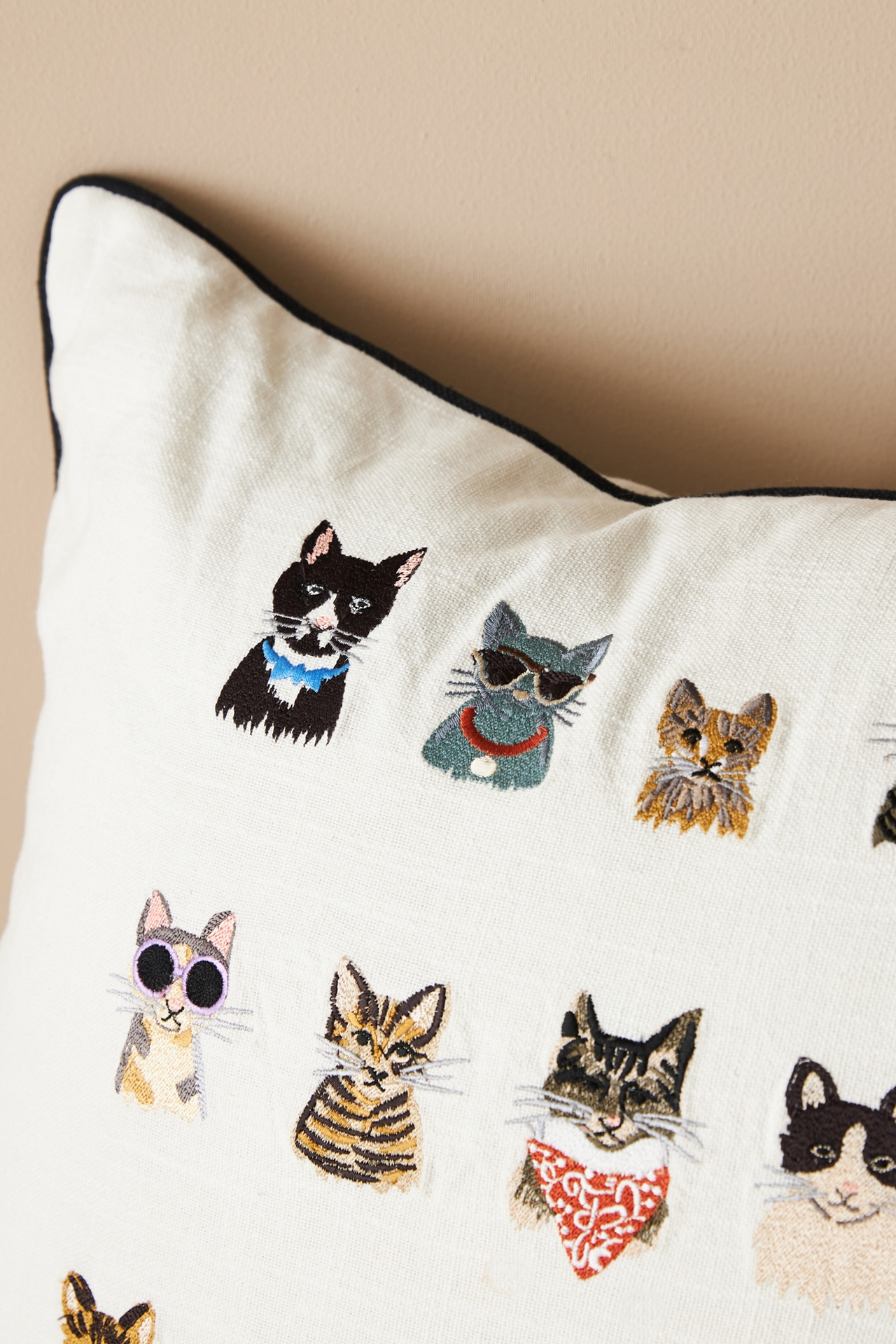 Rifle Paper Co. Cool Cats Pillow