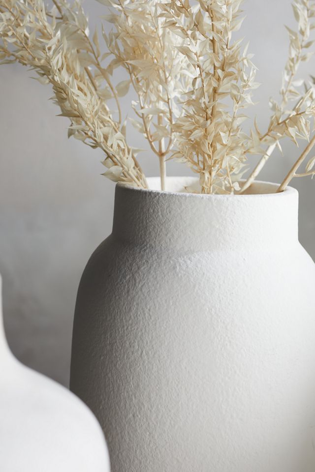 Matte Terracotta Vase, Large Wide Top #1
