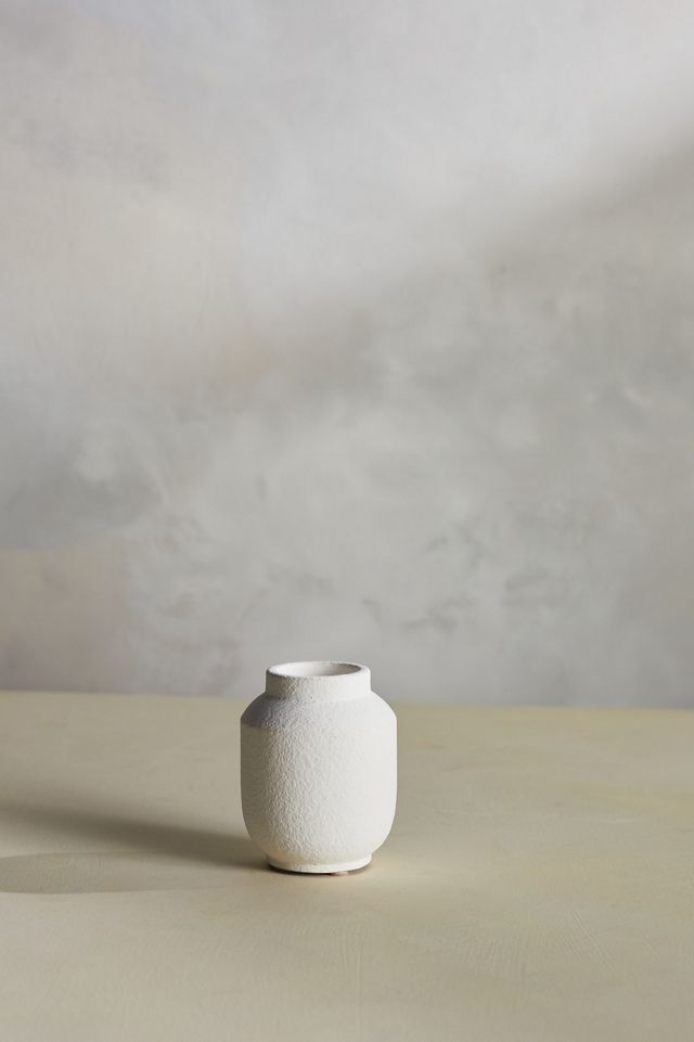 Matte Terracotta Bud Vase, Wide Top #1