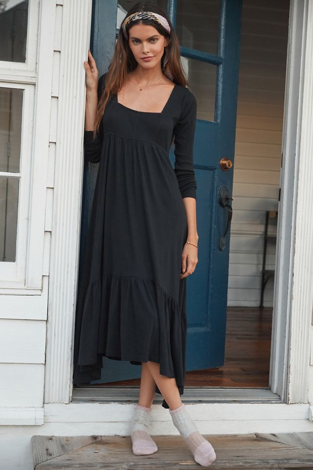 Seamed Midi Dress #1
