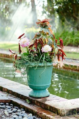 Aeros Ceramic Urn, 23"