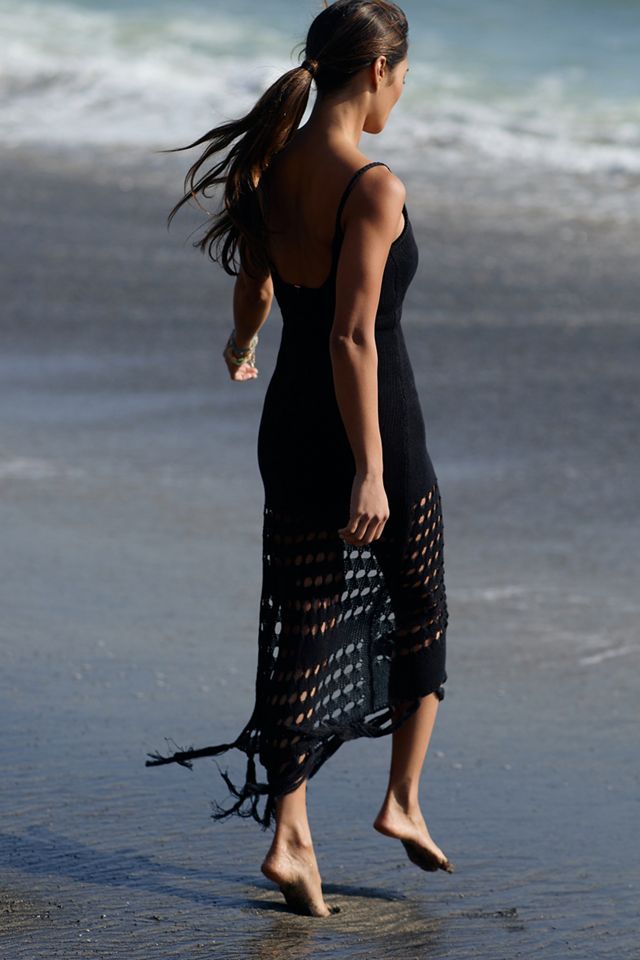 Crochet Maxi Dress | Anthropologie
