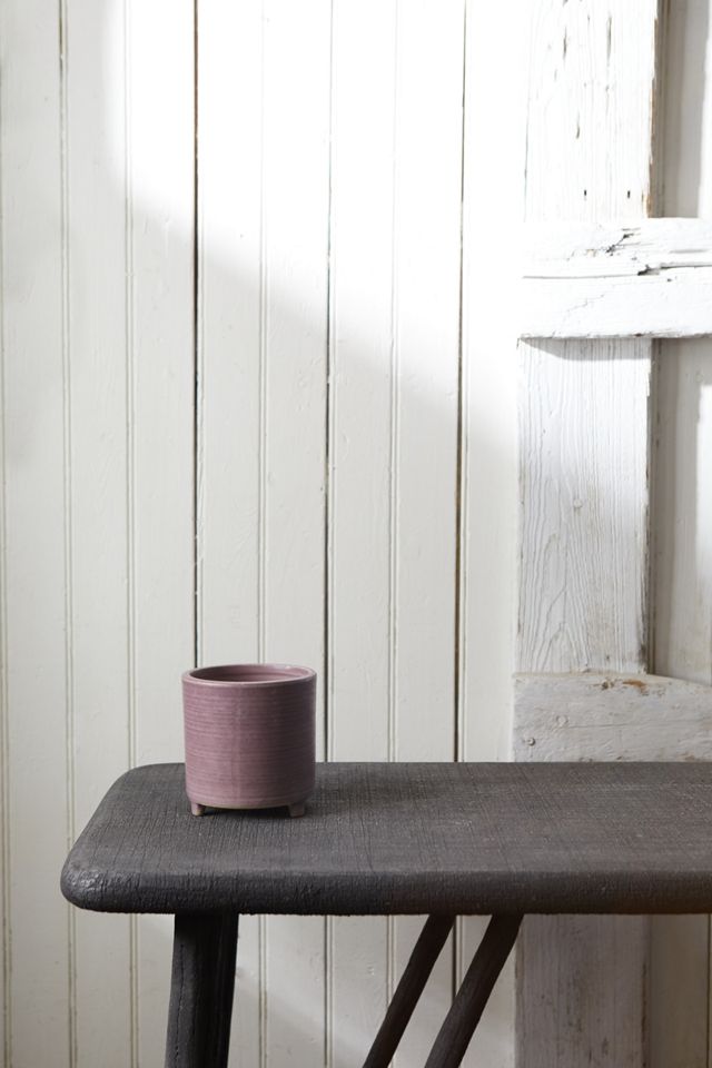 Remy Ceramic Footed Planter, 6" #3