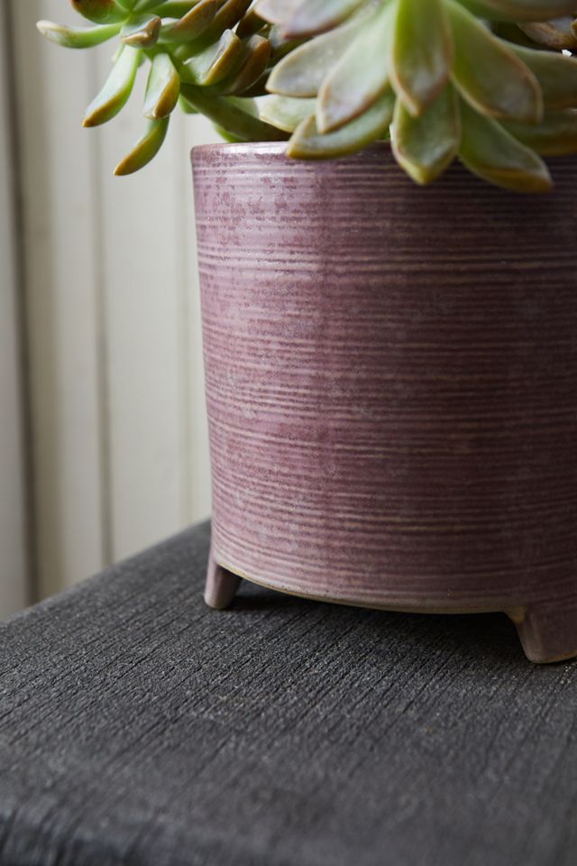 Remy Ceramic Footed Planter, 6" #1