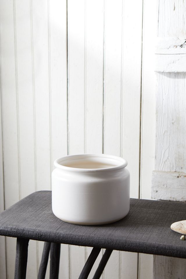 Wide Top Ceramic Jar Planter, 8" #2