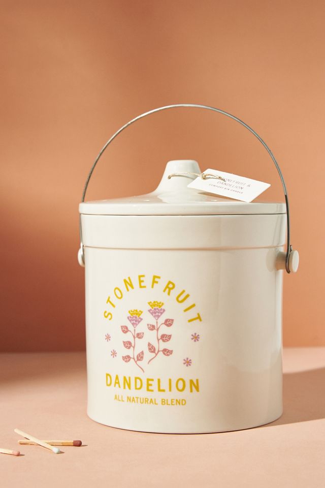 Picnic Compost Bin Candle #1
