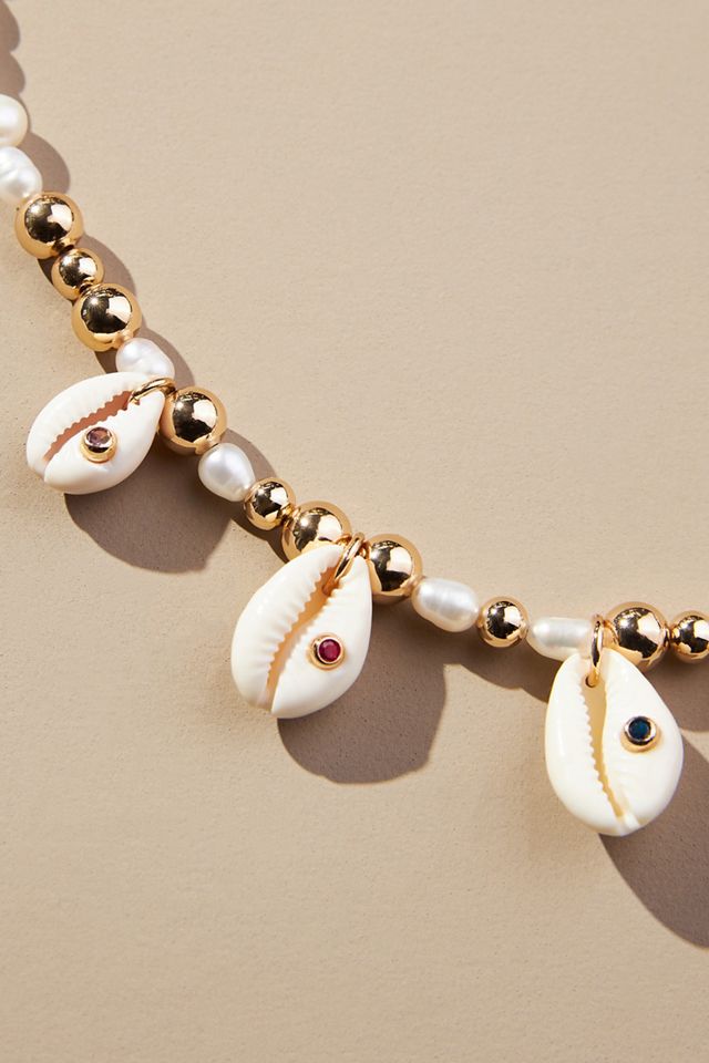 Dannijo Leandra Shell Necklace #1