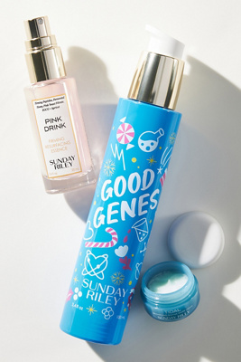 Sunday Riley The Big Glow Deluxe Good Genes Gift Set | Anthropologie