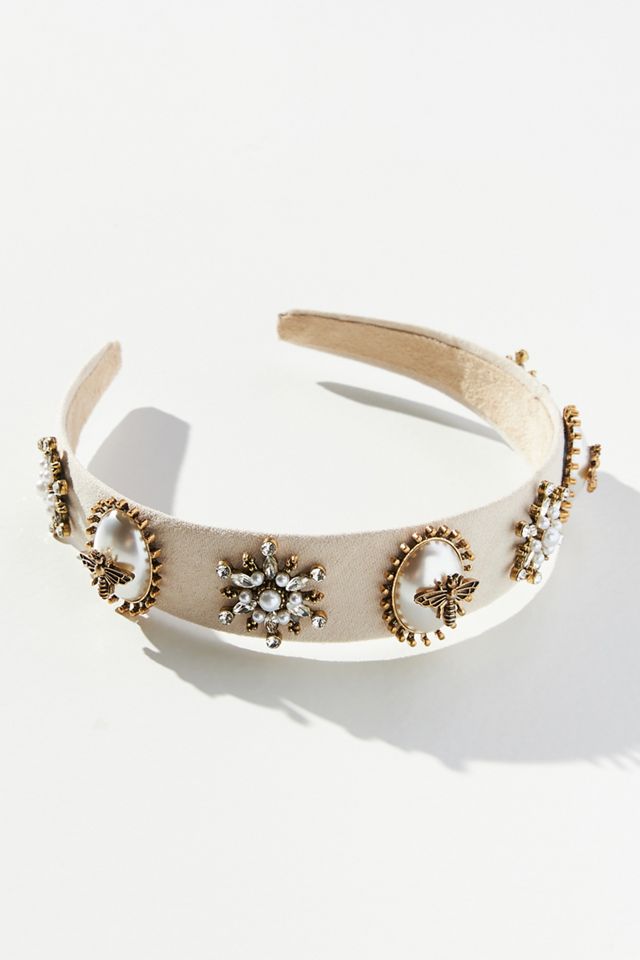 Crystal Embellished Headband | Anthropologie