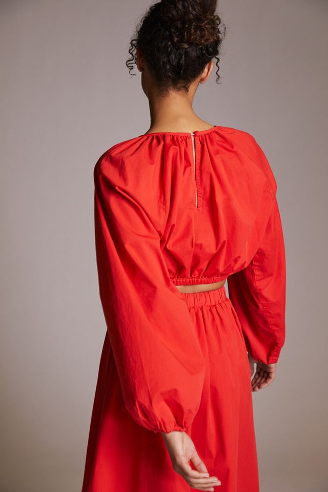 Sundry Cropped Blouse #3