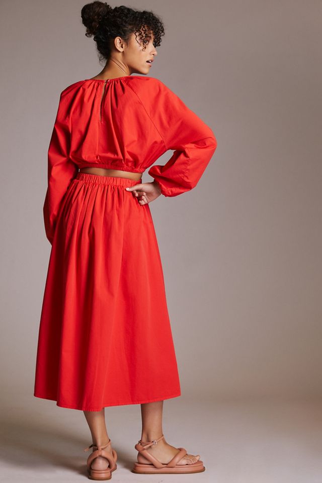 Sundry Slit Midi Skirt #2