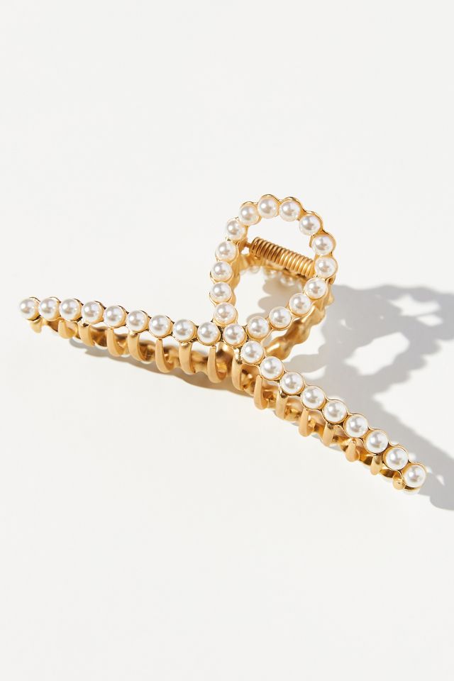 Embellished Claw Hair Clip | Anthropologie