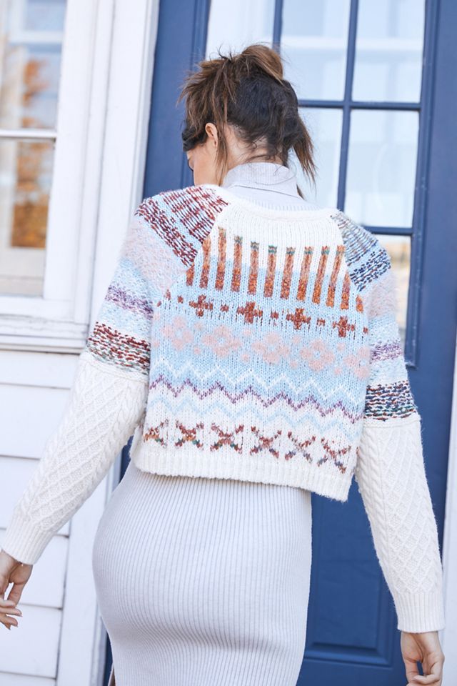 Daily Practice by Anthropologie Plush Cropped Sweater #2