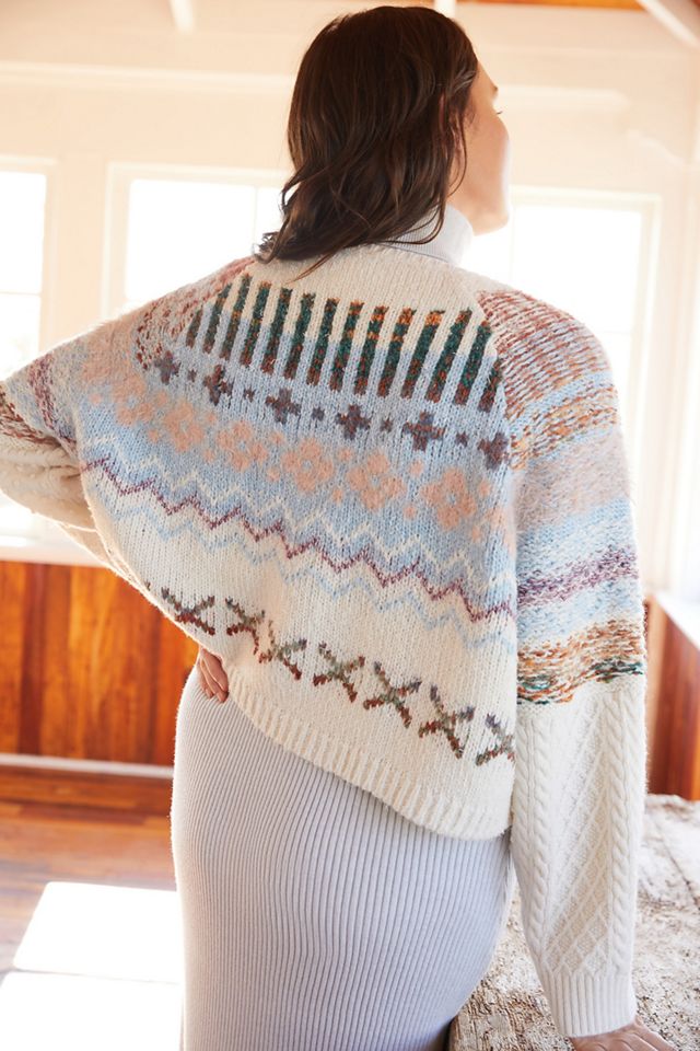 Daily Practice by Anthropologie Plush Cropped Sweater #5