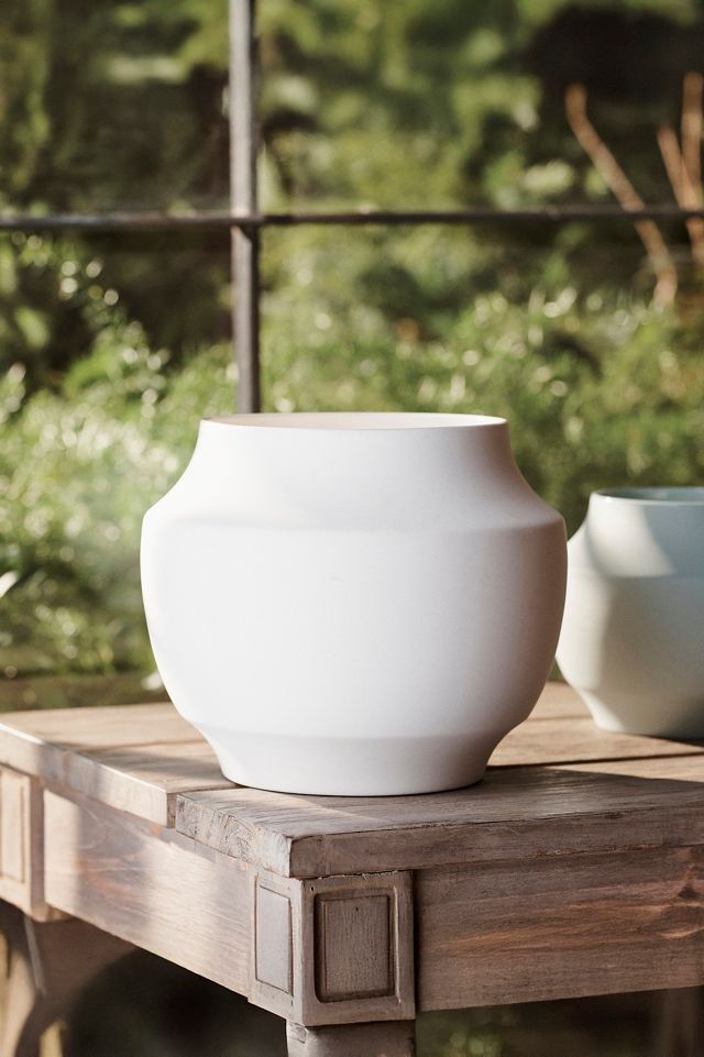Mod Ceramic Jar Planter, 9" #1