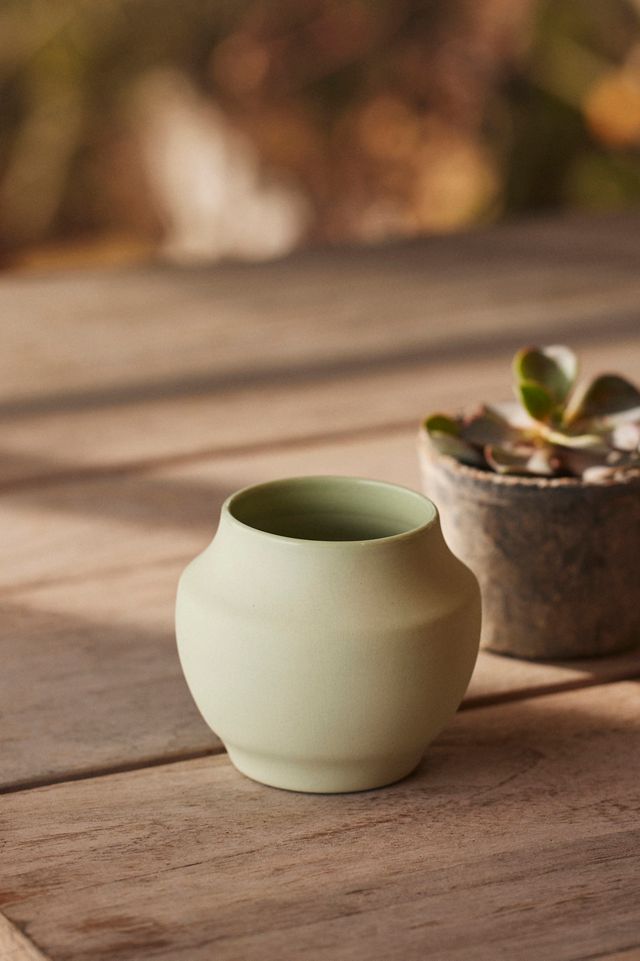 Mod Ceramic Jar Planters, Set of 2 #1