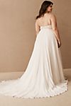 Jenny by Jenny Yoo Kelsey Chiffon & Lace V-Neck A-Line Wedding Gown #5