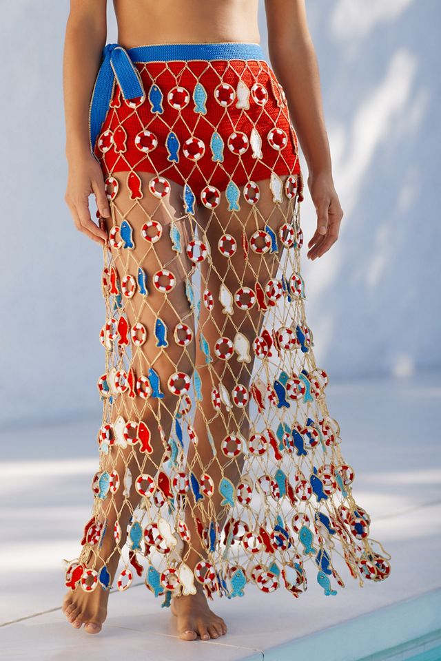 My Beachy Side x Emily In Paris Cover-Up Midi Skirt #1