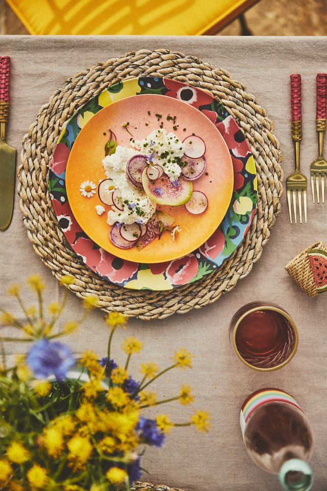 Sarah Campbell Bamboo Melamine Dinner Plate #3