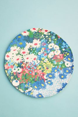 Sarah Campbell Bamboo Melamine Dinner Plate