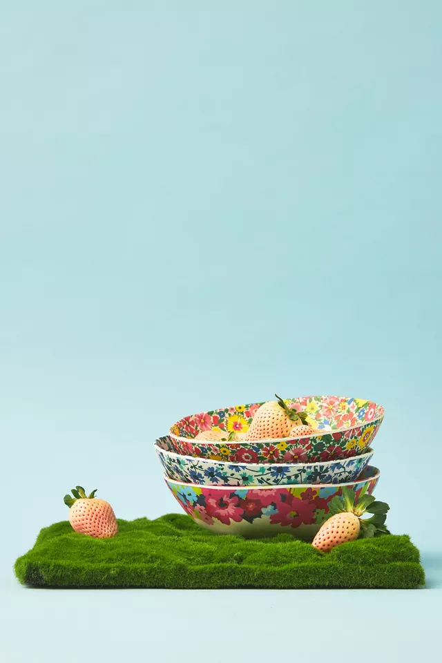 Sarah Campbell Bamboo Melamine Bowl
