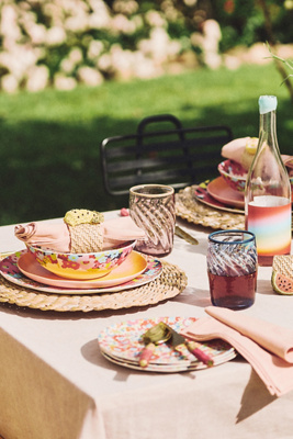 Sarah Campbell Bamboo Melamine Bowl | AnthroHome