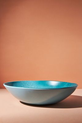 Poppy Bamboo Melamine Serving Bowl