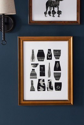 Artfully Walls Pottery Wall Art In Black ModeSens