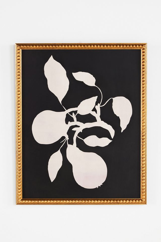 Pears Black & White Wall Art #1