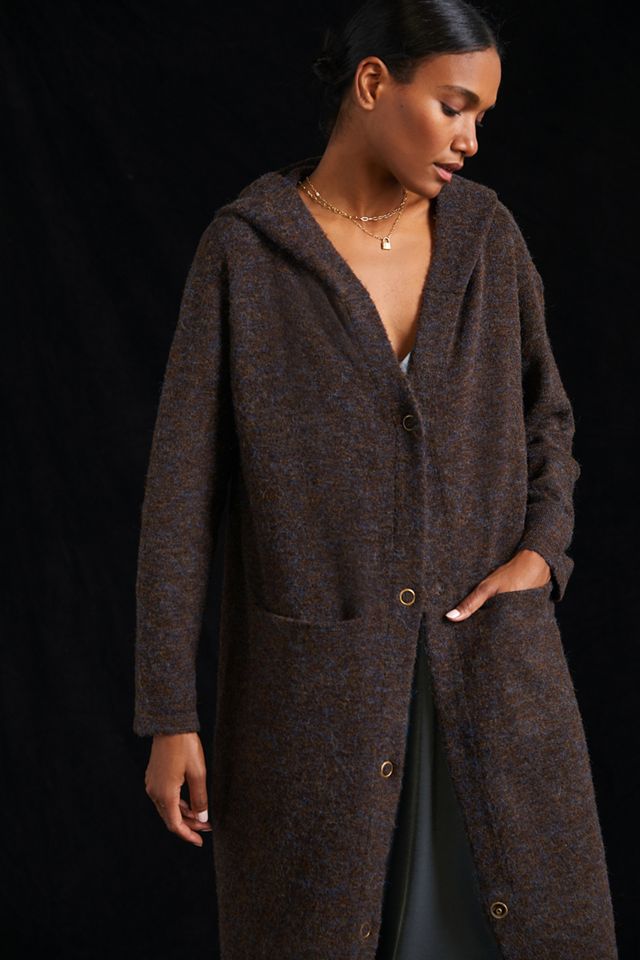 Hooded Knit Robe #3