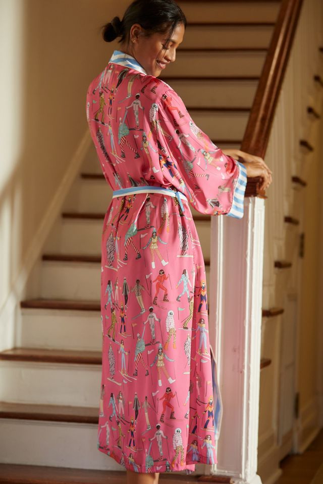 Karen Mabon Apres Ski Satin Robe #2