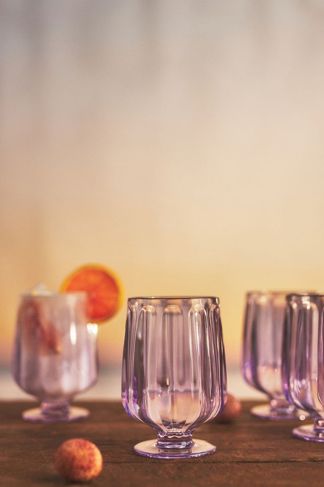 Lucia Acrylic Goblets, Set of 4 #1