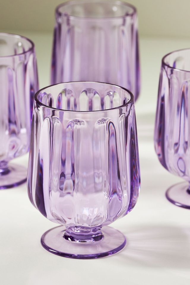 Lucia Acrylic Goblets, Set of 4 #5